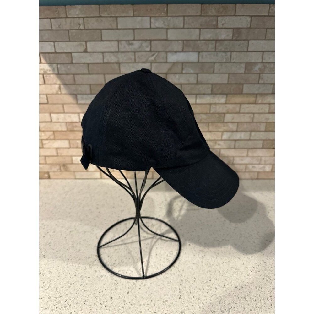 Lululemon Baseball Black Logo Adjustable Strap Unisex Running Workout Hat Cap
